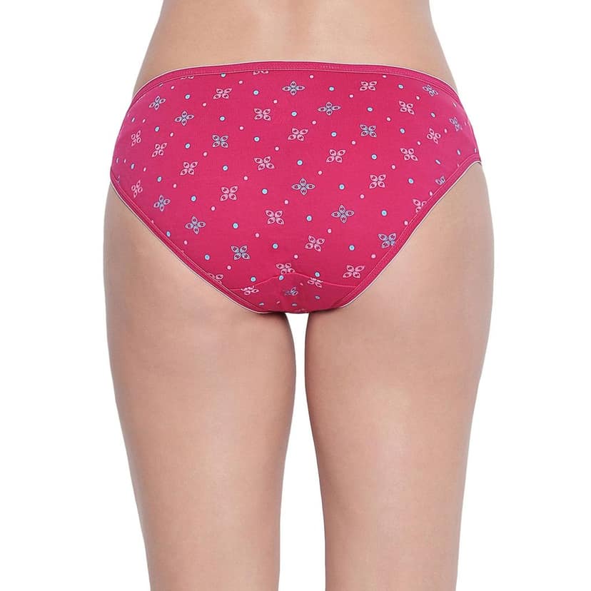 Bodycare women's combed cotton assorted Hipster Panty Pack of 6 ( E5000 ) view 3