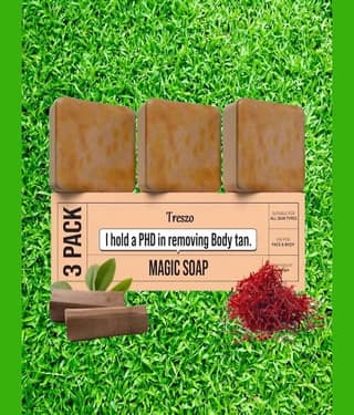 Treszo Beauty Gharr Magic Soap for All Skin Type ( Pack of 3 )