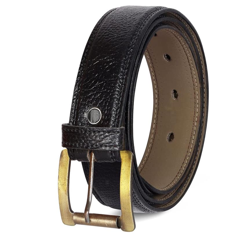 Black Formal/casual PU Leather Belt For Men BT14-BKL05 view 2