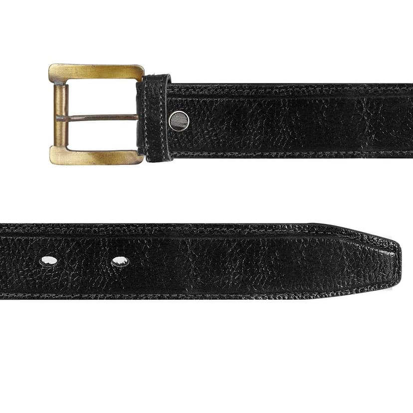 Black Formal/casual PU Leather Belt For Men BT14-BKL05 view 3