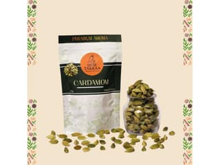 Desi Tarkaa Green Cardamom (Elaichi), Whole Premium Spice, Strong Aroma, Fresh & Flavorful, Ideal for Tea, Sweets & Cooking - 50g