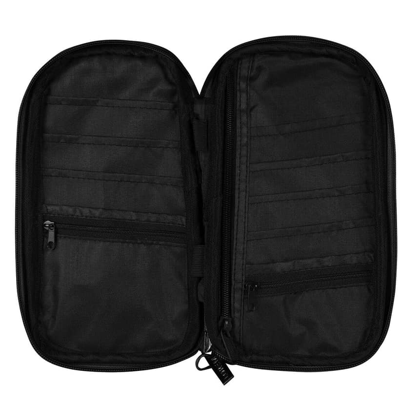 LOREM Deluxe Family Passport Wallet: Organize Credit, Debit Cards, Tickets, Coins, and More with Removable Hand Strap view 7