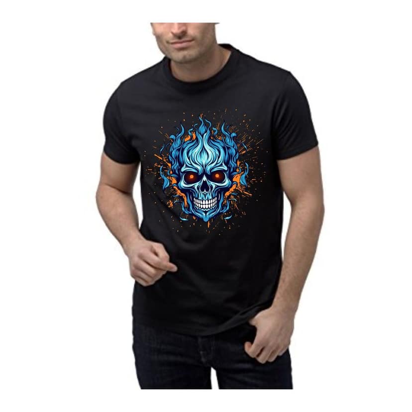 Trishoolin SSHAYU Printed T-Shirt | Design 10190MB | Regular Fit | Crew Neck / Round Neck Half Sleeve | Pack of 1