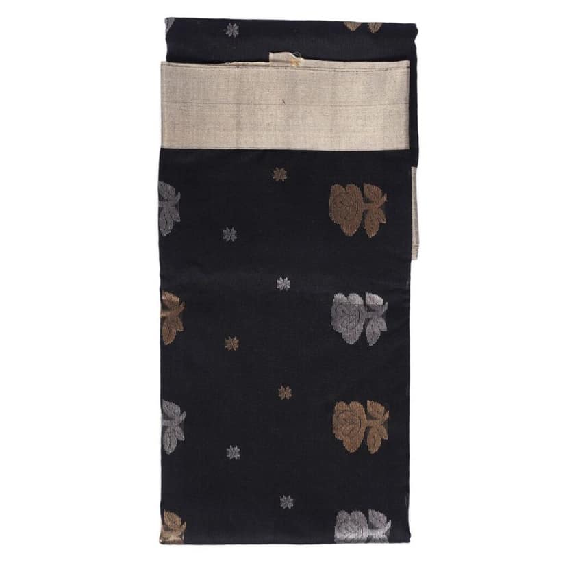HANDLOOM CHANDERI SAREE WITH BLOUSE (SKU - 1SC105080621 SAREE- 55) view 2