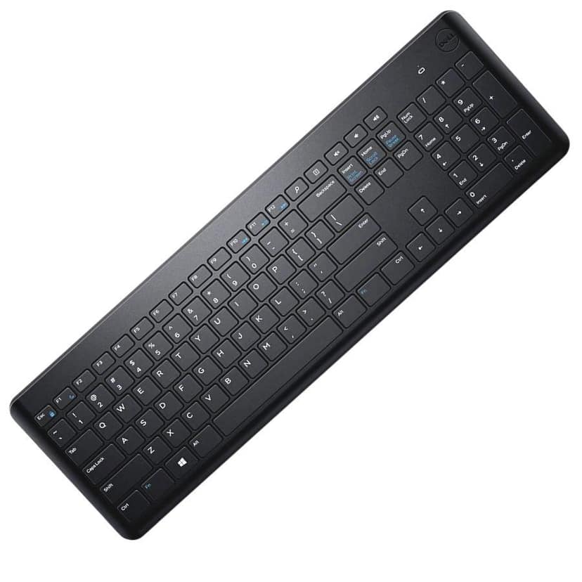 Dell Keyboard | Model: KM3322W | Wireless USB Keyboard and Mouse Wireless Combo | Spill-Resistant Keys | Black