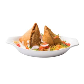 Chat Samosa 1 Plate