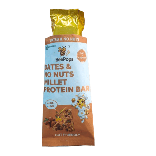 BeePops Protein Bars-Dates & No Nuts (6NX30G) view 9