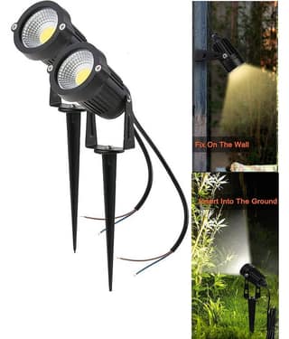 DAJUBHAI LED GARDEN LIGHT Outdoor Wall lights Warm White - Pack of 1