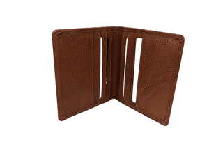 Master Crafts Leather Card Holder - Tan