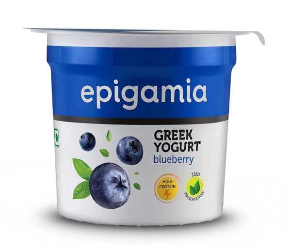 Epigamia Greek Yogurt Blueberry (90g)