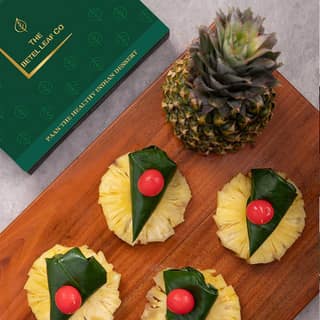 Cherry Pineapple Gulkand Meetha Paan (Pack of 4)