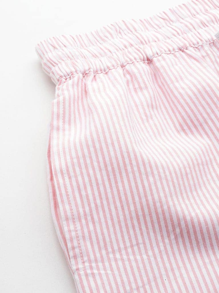 Women Striped Regular Shorts view 6