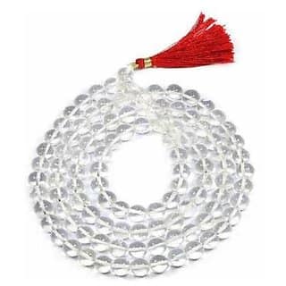 Designer Sphatik Stone Beads Single Line Mala for Women & Menby Ceylonmine