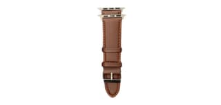 JUSTLY Watch Bands Compatible with Watch Band 38mm 40mm 41mm 42mm 44mm 45mm 49mm, Genuine Leather Strap Compatible for Women Men iWatch SE Ultra Series 9 8 7 6 5 4 3 2 1 (multiple colors)