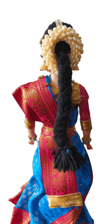 Traditional Indian Decorative Saree Doll view 2
