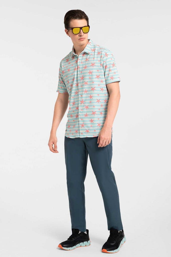 AH Pro Cool Red Starfish X-Men Shirt view 4