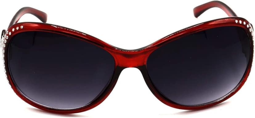 HRINKAR Women Round Sunglasses Silver Frame, Grey Lens (Medium) - Pack of 2 view 2