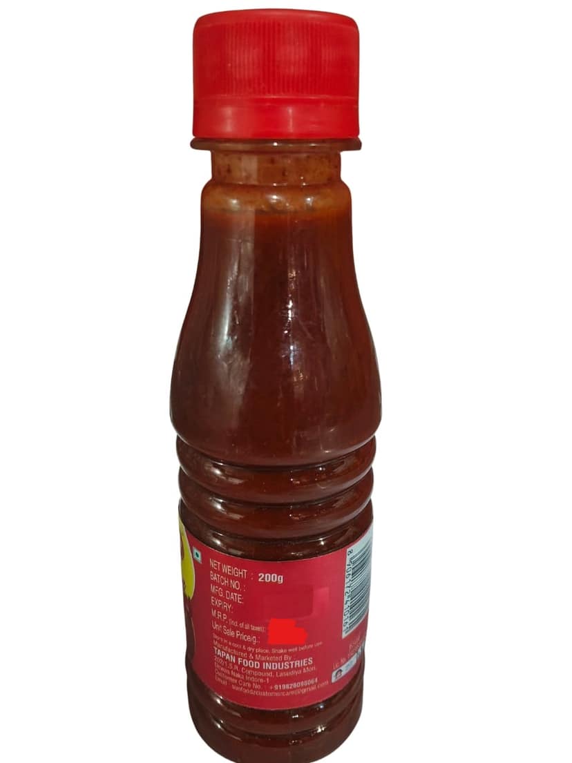 Sunfoodz Red Chilli Sauce 200gm view 2