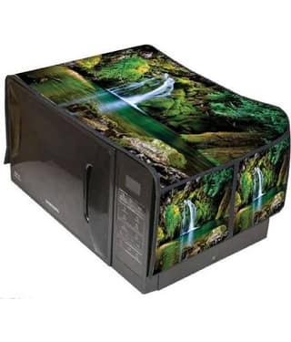 Aazeem Single Polyester Multi Microwave Oven Cover - 20-22L