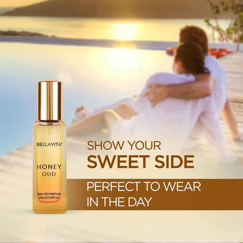 Bella Vita Honey Oud Eau De Parfum | 20ml | Long-Lasting Luxury Fragrance view 4