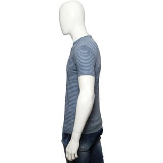 Red Line Light Blue Crew Neck T-Shirts view 2