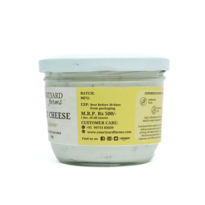 Goat Cheese Chives 200G view 2