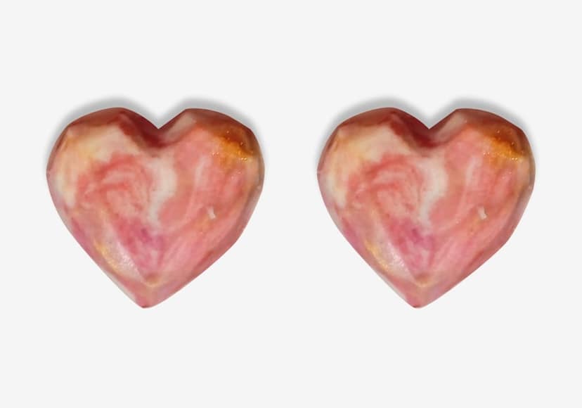 Savorsoul Raspberry Almond Bliss Hearts - 18g (2 pieces)