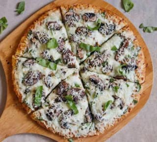 Herb Mushroom Pizza