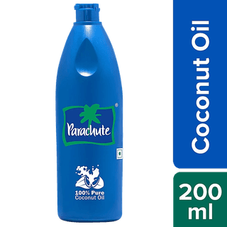Parachute Coconut Oil - 100% Pure, 200 Ml Bottle