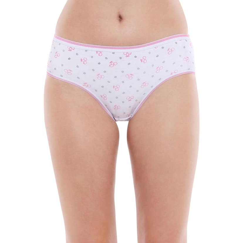 Bodycare women's combed cotton assorted Hipster Panty Pack of 6 ( E200-D ) view 2