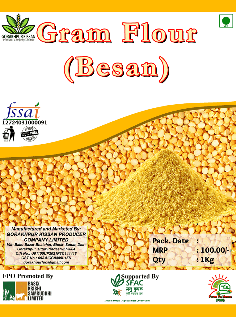 Besan | Gram Flour | 1Kg view 3