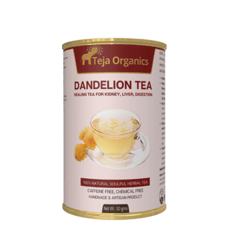 Dandelion Herbal Tea 50 gm | Traditionally used to support liver & digestive health, gentle detox, and gut comfort.