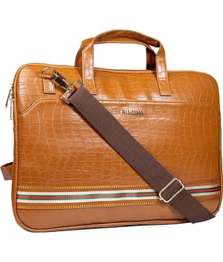Man Arden 14 Ltrs Brown Laptop Bags