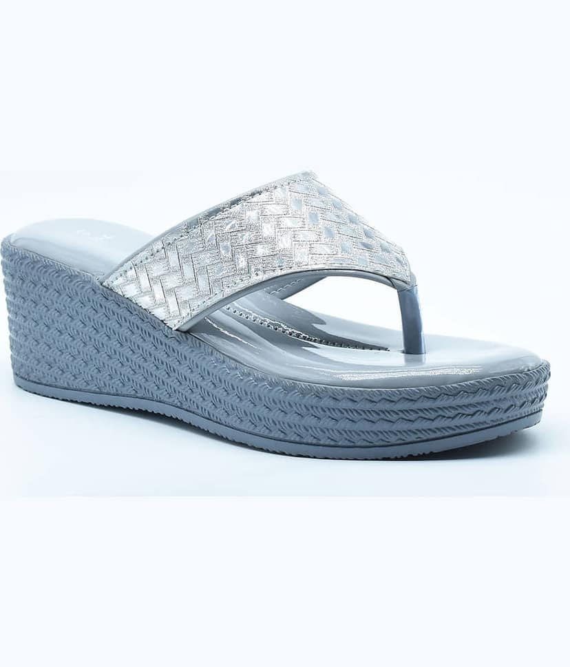 Dream Makers - Light Grey Women's Slip On Heels