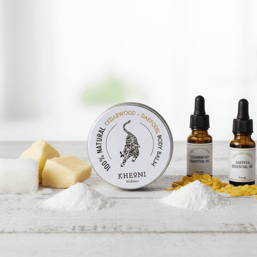 100% Natural Cedarwood - Daffodil Body Balm view 7