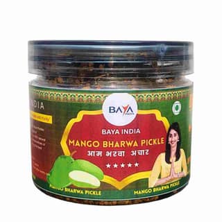 Stuffed Mango Pickle | Aam Ka Sukha Achar | Traditional Homemade Indian Pickle | Baya India