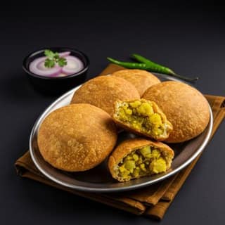 Aloo Piyaz Kachori (10 Pieces)