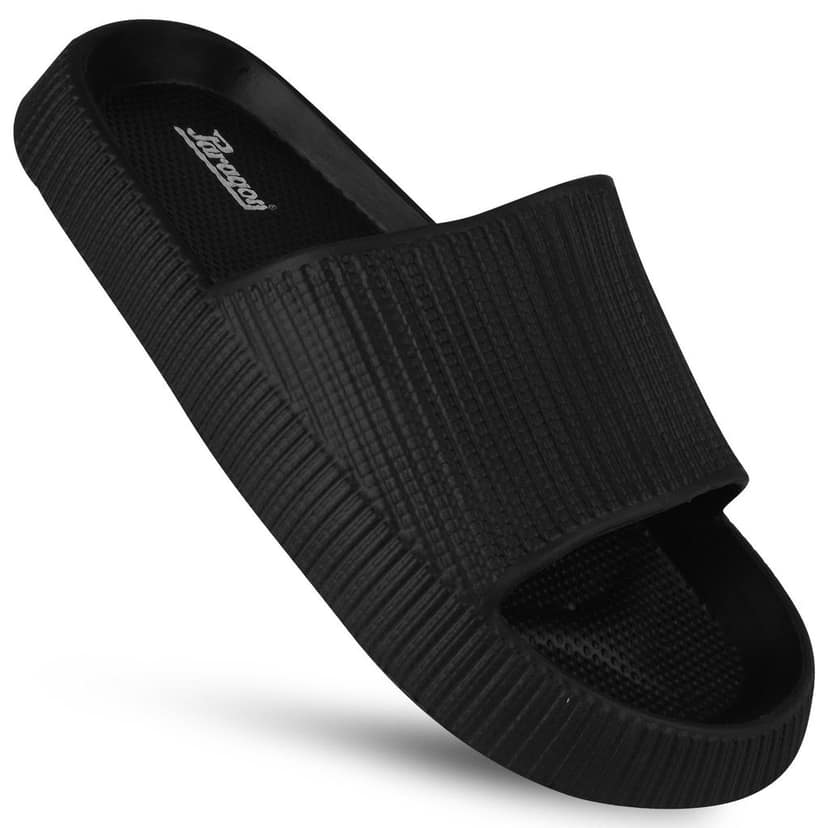 Paragon Everyday Comfort Lightweight, Durable, Waterproof Slides for Men with Modern Weave Design and Extra Sole Support | Casual Slider Sandals for Men view 2