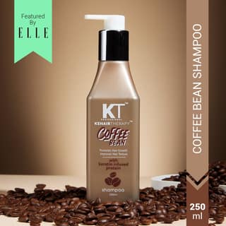 KT Professional Coffee Bean Shampoo, Hair Fall Control with Coffee & Argan Oil - 250ml