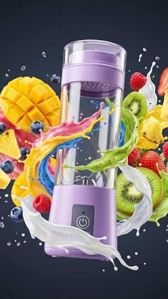 Mini Portable Juicer / USB Rechargeable Blender view 3