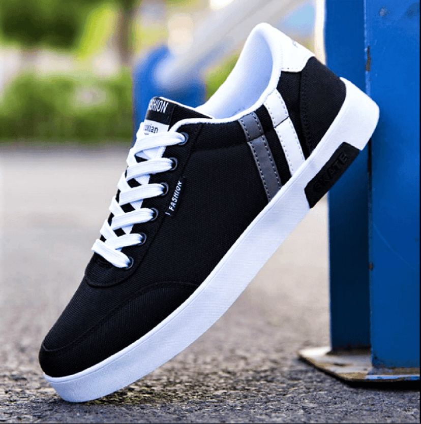 kardam&sons Fashionable Canvas Casual Outdoor Sneakers White Shoes Sneakers for Men