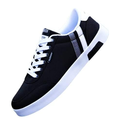 kardam&sons Fashionable Canvas Casual Outdoor Sneakers White Shoes Sneakers for Men view 2