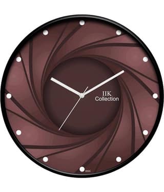 IIK COLLECTION - Circular Analog Wall Clock