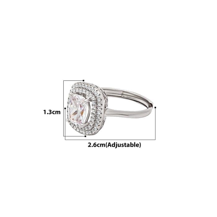 Silver Sparkle Ring view 4