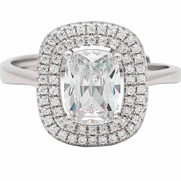 Silver Sparkle Ring view 5