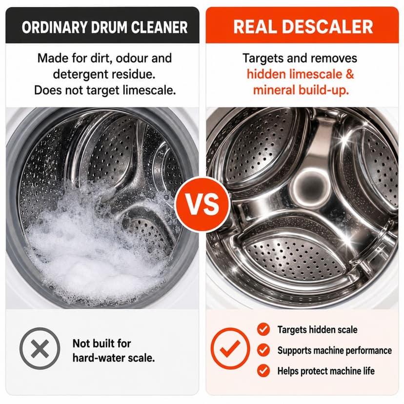 OrangeDemon WashDX Descaling Powder for Washing Machine - 100g (2 x 50g Sachets) view 4