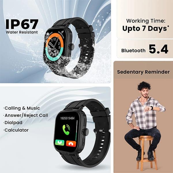 Gizmore GizFit NEXO Smart Watch view 6