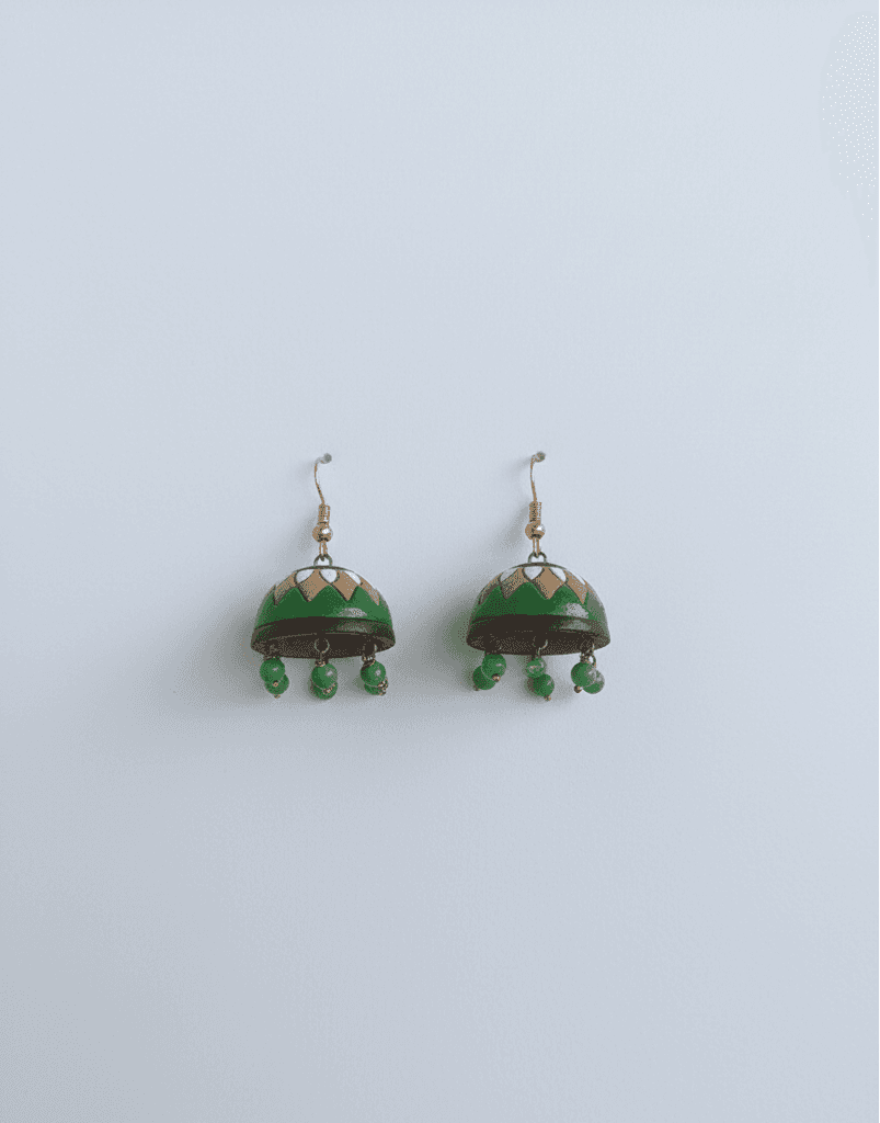 Ethnic Terracotta Earrings – Lightweight, Colorful & Perfect for Casual or Festive Wear