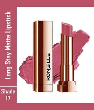 Ronzille Bubblegum Pink Matte Lipstick 4.5