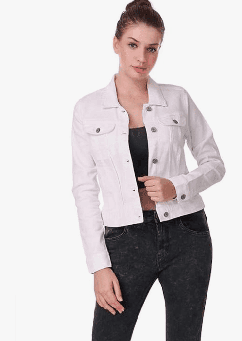 Kanzul Women's Solid Regular Jacket